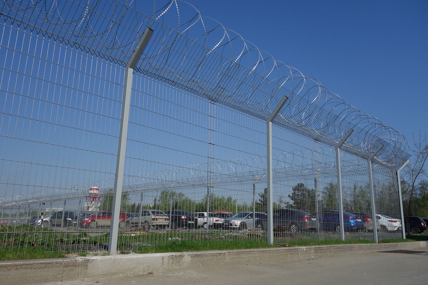 Устройство ограждения для нужд аэродрома «Кольцово»